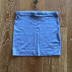 Simple striped pencil skirt